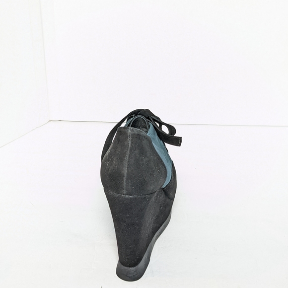 Edmundo Castillo two tone suede wedges - Picture 5 of 16